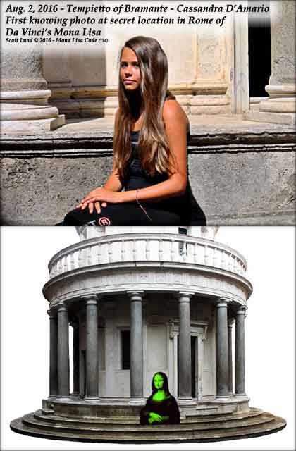 Mystery site of Leonardo da Vinci's Mona Lisa witnessed on Roman hilltop